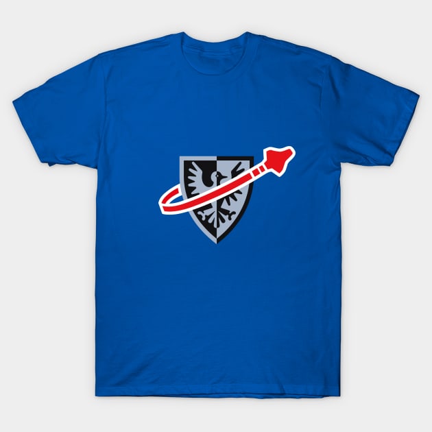 Classic Space Castle T-Shirt by captainsmog
